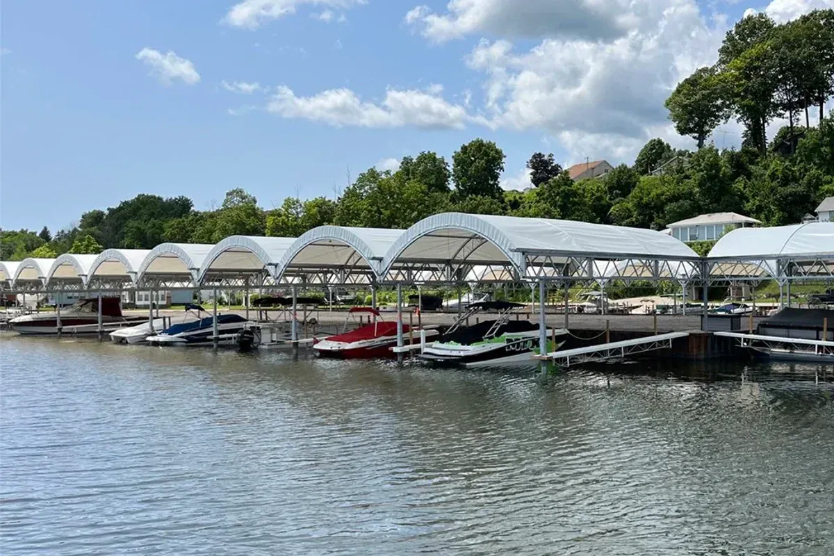 Long Point Bay Marina waterfront location
