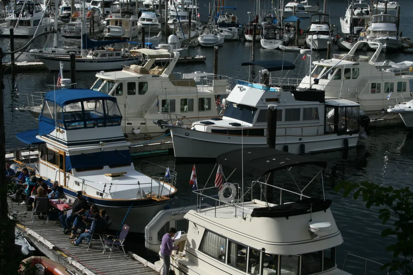 Page's Resort & Marina waterfront location