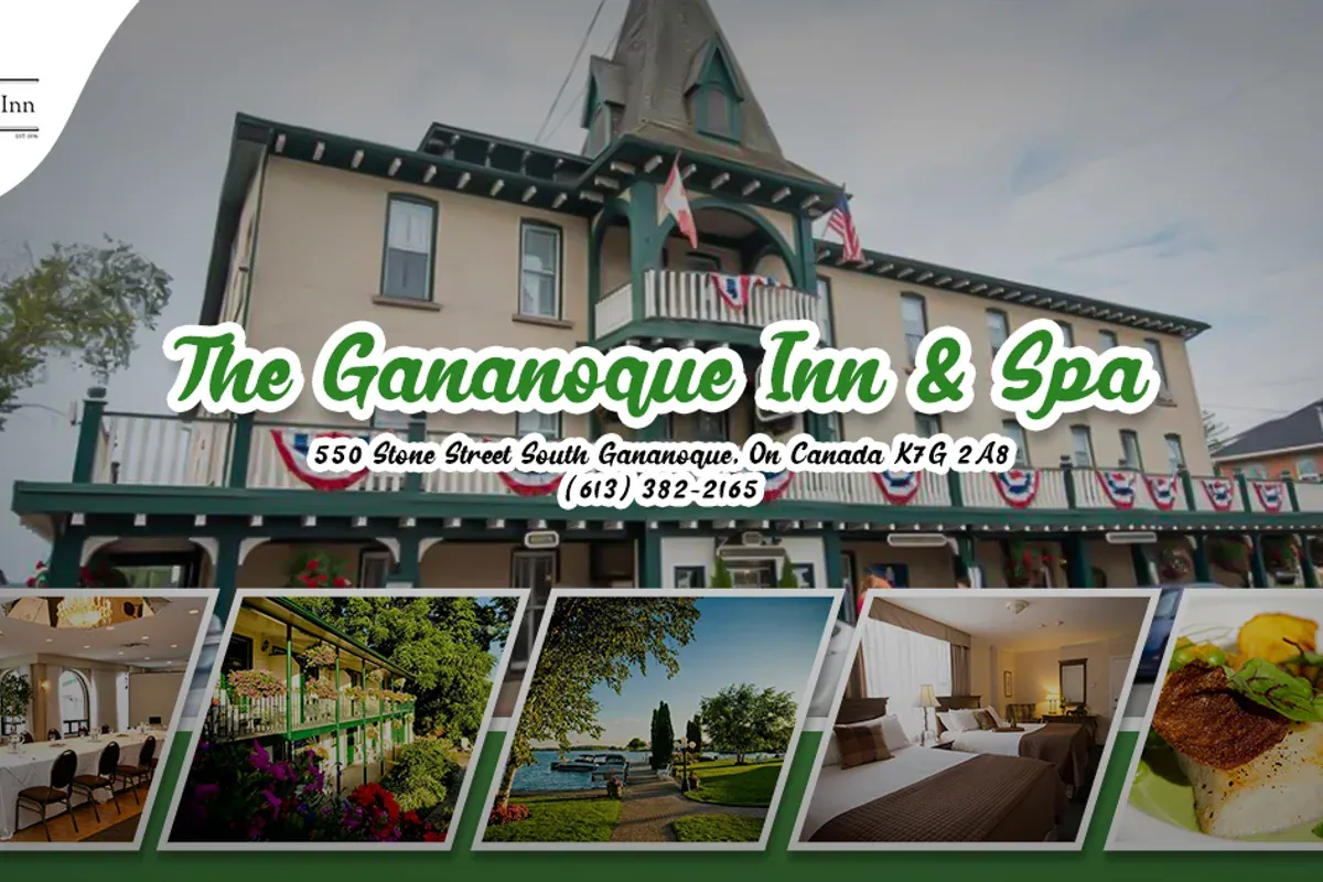 The Gananoque Inn & Spa waterfront location